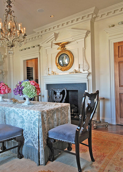Traditional Dining Room by Hull Historical