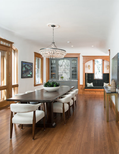 American Traditional Dining Room by Architectural Craftsmen