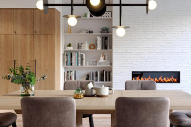 Example of a dining room design in New York