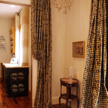 French Country Drapery Dining Room Renovation St. Louis, MO