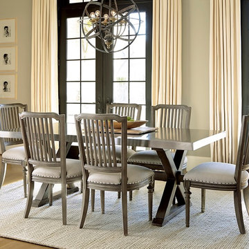 French Industrial Dining Room Design
