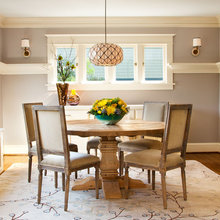 Patti Dining Room—updating a Craftsman look