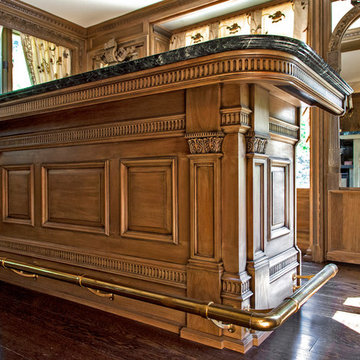 Full Carved Paneled Room