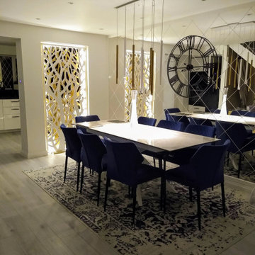 Full Home renovation: Living room turning into dining room
