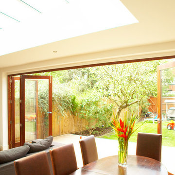 Full width rear extension in North London