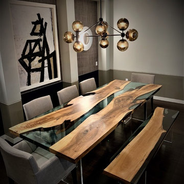 Fusion Dining Table & Bench