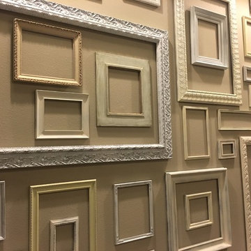 Gallery Wall of Picture Frames