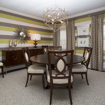 Garden City Dining Rooms by Margali and Flynn Designs