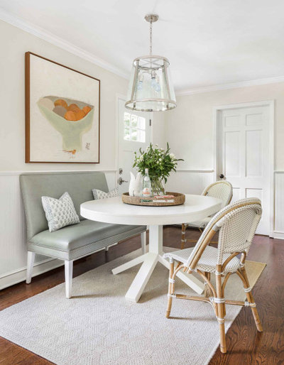 Beach Style Dining Room by Parker & Parker Design, LLC