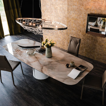 Giano Keramik Dining Table by Cattelan Italia