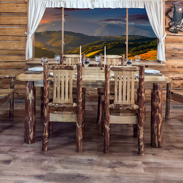 Glacier Country 4 Post Dining Table