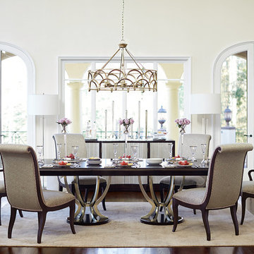 Glamorous and Traditional Bernhardt Dining Room