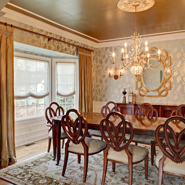 Glamorous Dining Room Houzz