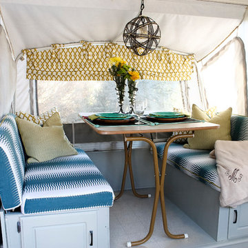Glamping ! The Pop Up Camper Redo