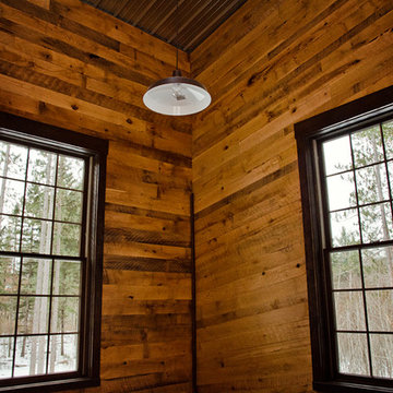 Glass House Dining Room Woodwork