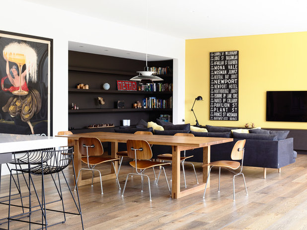 Contemporary Dining Room by Austin Design Associates