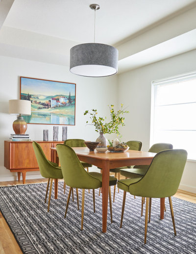 Contemporary Dining Room by Ruthie Staalsen Interiors