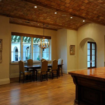 Great Room Dining and Kitchen