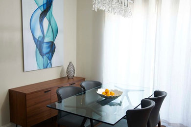 Photo of a modern dining room in Other.