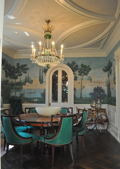 Victorian Dining Room by Suzanne Bellehumeur