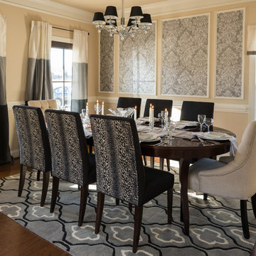 Grown Up Glam Dining Room