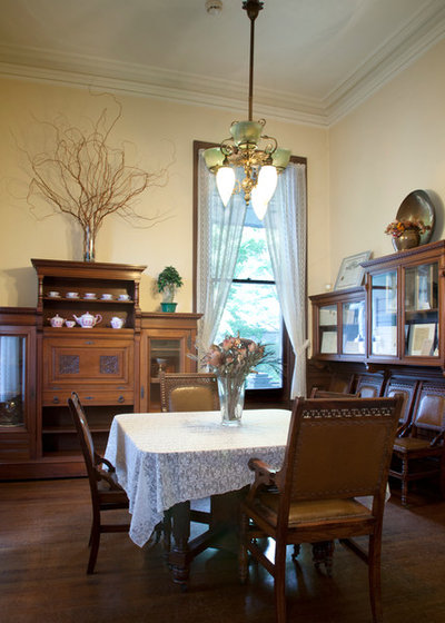 Traditional Dining Room by Margot Hartford Photography