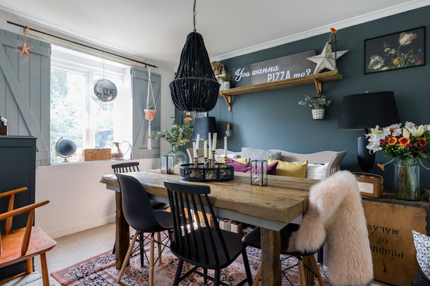 Eclectic Dining Room by Chris Snook