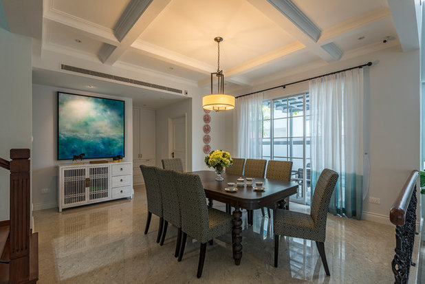 Coastal Dining Room by Aiden T