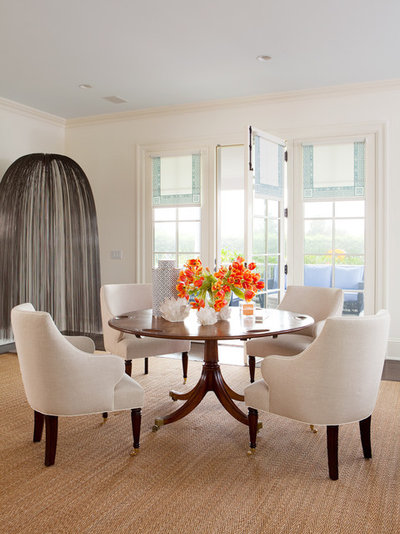 Transitional Dining Room by User