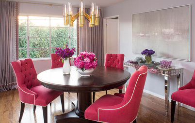 Houzz Tour: Transitional Style Layered With Pattern and Color