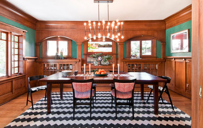 Houzz Tour: Patterns and Colors Flirt With Wood in Los Angeles
