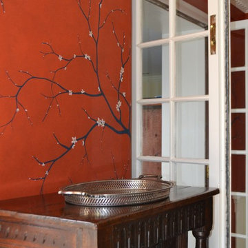 Hand painted Dining Room Walls