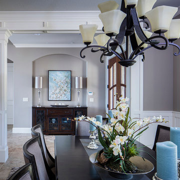 Haslip Dining Room - Custom Home Design