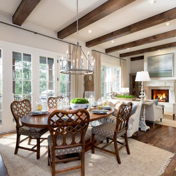 Hearth Room - Mike Ford Custom Homes - Witherspoon Parade Model