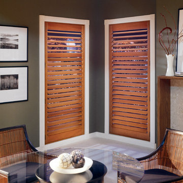 Heritance®  hardwood shutters
