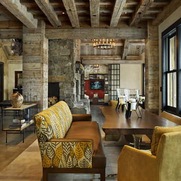 High Alpine Ranch Dining Room