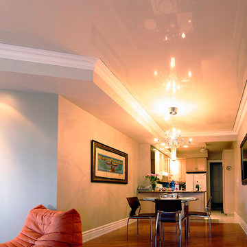 High Gloss Stretch Ceiling in a York Mills Centre Condo