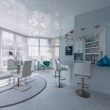 High Gloss Stretch Ceilings