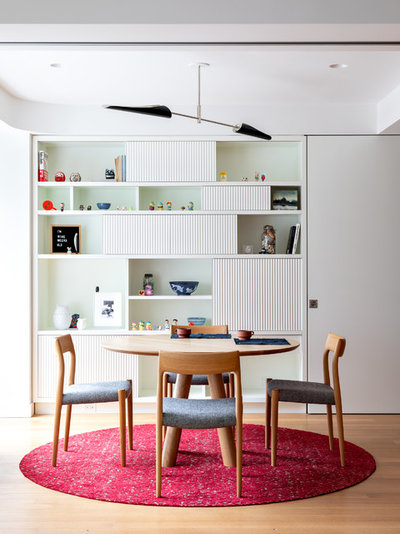 Современный Столовая Contemporary Dining Room