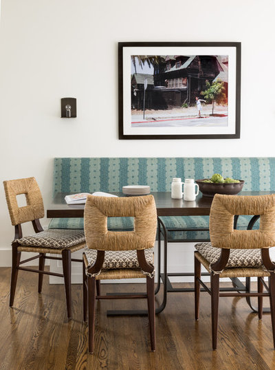 Mediterranean Dining Room by Jute Interior Design