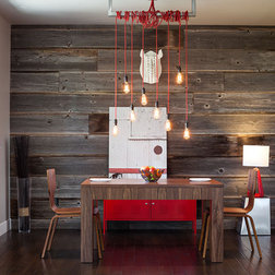Contemporary Dining Room by Jordan Iverson Signature Homes