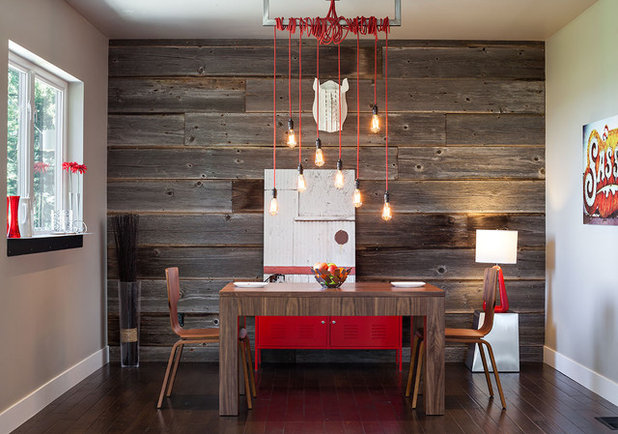 Contemporary Dining Room by Jordan Iverson Signature Homes