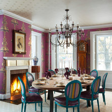 Contemporary Dining Room by Favreau Design