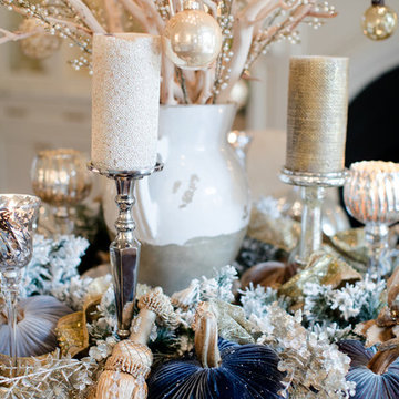 Holiday Decorating- Blue Velvet Christmas