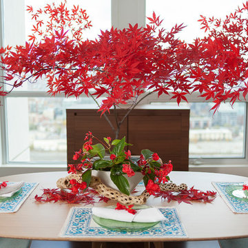 holiday table decoration