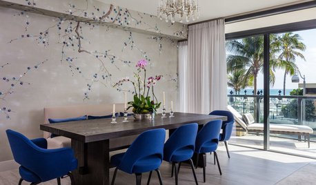 Houzz Tour: Miami Penthouse Gets a Jackie O-Inspired Look