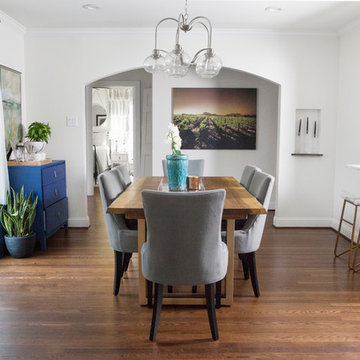 HOLLYWOOD HEIGHTS BUNGALOW DINING ROOM | DALLAS, TEXAS