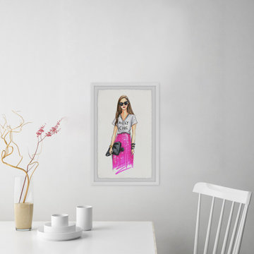 "Holy Chic" Framed Painting Print
