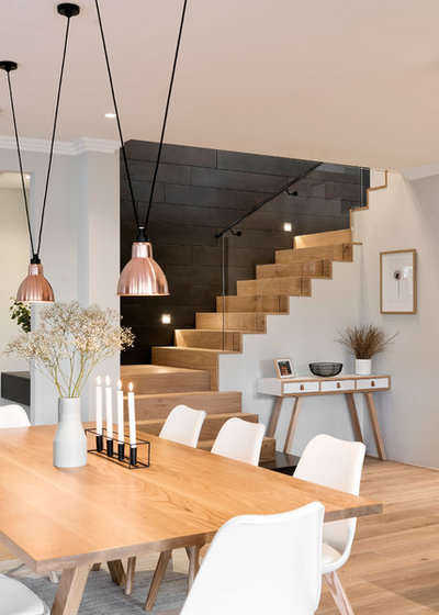 Contemporary Dining Room by Webb & Brown-Neaves