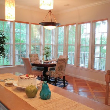 Home Staging of Gulf Access Pool Home in S. Fort Myers, FL